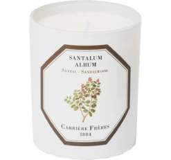 Carrière Frères Bougie Parfumée Santal - Santalum Album
