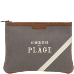 Chez Dédé Clutch Nécessaire De Plage Noisette